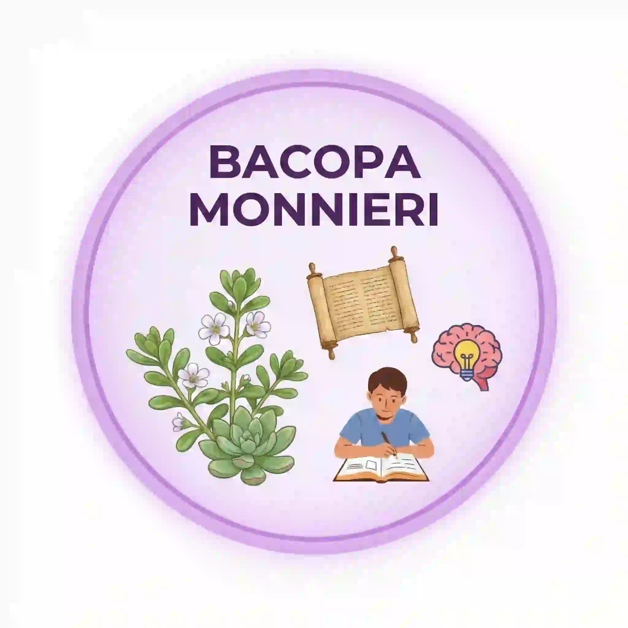 Bacopa Monnieri Brain Savior ingredient illustration for memory support
