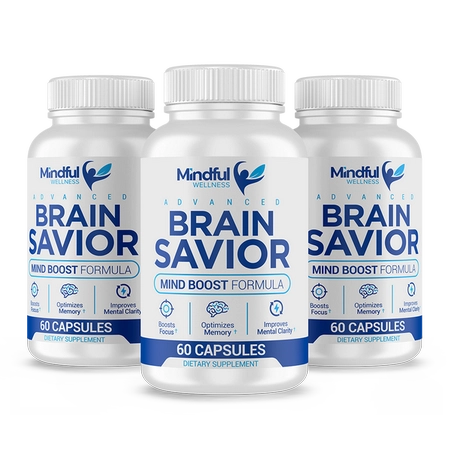 Brain Savior 3 bottles 90-day supply package