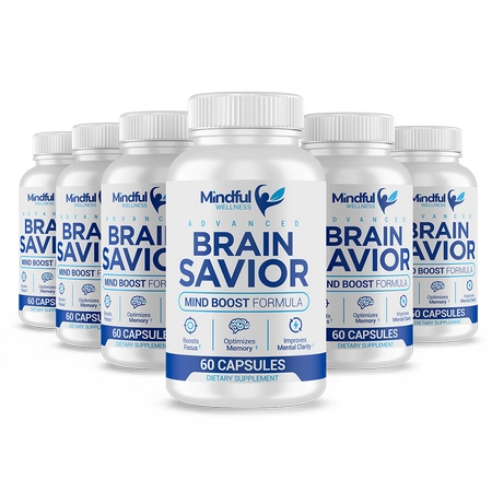Brain Savior 6 bottles 180-day supply best value package